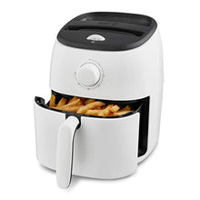 Load image into Gallery viewer, Dash DCAF200GBWH02 Tasti Crisp Electric Air Fryer Oven Cooker with Temperature Control, Non-stick Fry Basket, Recipe Guide + Auto Shut Off Feature, 1000-Watt, 2.6Qt, White
