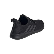 Load image into Gallery viewer, adidas Women's Cloudfoam Pure 2.0 Running Shoes, Black/Black/Core White, 6.5