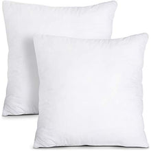 Load image into Gallery viewer, Utopia Bedding Throw Pillows Insert (Pack of 2, White) - 20 x 20 Inches Bed and Couch Pillows - Indoor Decorative Pillows