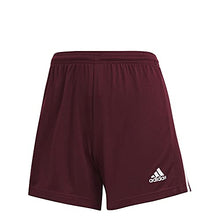 Load image into Gallery viewer, adidas Women's Squadra 21 Shorts, Team Maroon/White, X-Large