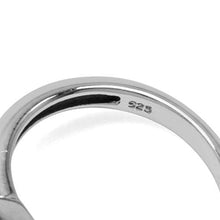 Load image into Gallery viewer, Silvershake Cushion Cut Created Ruby 925 Sterling Silver Stack Stackable Solitaire Ring Size 4.5