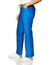 Load image into Gallery viewer, WonderWink Womens Flare Leg Cargo Pant, Navy, Large