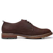 Load image into Gallery viewer, Mens Dress Shoes, Lace Up Plain Toe Leather Oxford