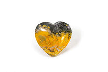 Load image into Gallery viewer, Bumblebee Jasper Puffy Heart- High Quality Healing 100% Natural & Authentic Stone | Reiki, Meditation & Spiritual Healing