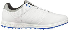 Load image into Gallery viewer, Skechers Men's Pivot Spikeless Golf Shoe, White/Gray/Blue, 9 M US
