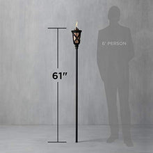 Load image into Gallery viewer, TIKI 1118038 Brand 61-inch Province Metal Aged Copper Torch, 61.38