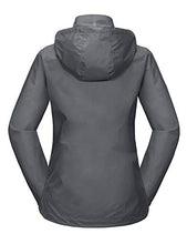 Load image into Gallery viewer, Little Donkey Andy Women's Waterproof Mountain Jacket, Rain Jacket Gray XS