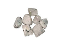 Load image into Gallery viewer, Healing Crystals India Chakra Crystals Healing Stones Natural Crystals Gemstones Spiritual Stones Reiki Healing Chakra Balancing Metaphysical Healing Polished Tumbled Stones (10, Rainbow Moonstone)