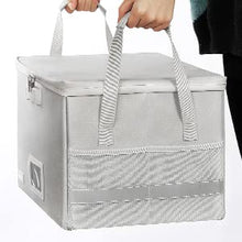 Load image into Gallery viewer, RichYa Fireproof Document Box with Lock, Foldable, with Handles, Waterproof and Fireproof Document Storage Box, for Storing Important Items such as Letters | Documents | Books | Certificates, etc.