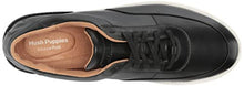 Load image into Gallery viewer, Hush Puppies Men's Keaton Sneaker, Black Leather, 12 Wide