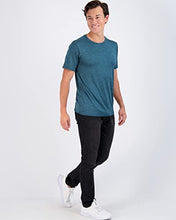 Load image into Gallery viewer, Men's Quick Dry Fit Dri-Fit Short Sleeve Active Wear Training Athletic Essentials Crew T-Shirt Fitness Gym Wicking Tee Workout Casual Sports Running Tennis Exercise Undershirt Top - 5 Pack,Set 8-S