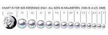 Load image into Gallery viewer, THE PEARL SOURCE 8-9mm Genuine White Freshwater Cultured Pearl Sydney Pendant Necklace for Women