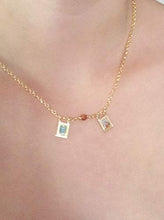 Load image into Gallery viewer, Scapular Catholic Sacred Heart of Jesus and Miraculous Medal Necklace
