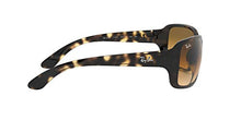 Load image into Gallery viewer, Ray-Ban Women's RB4068 Sunglasses, Light Havana/Brown Gradient, 60 mm