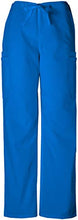 Load image into Gallery viewer, Cherokee Workwear Men's Dental/Medical Uniform Scrub Set - 4777 V-Neck Scrub Top & 4000 Drawstring Cargo Pants (Royal - Medium/Medium)