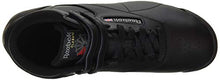 Load image into Gallery viewer, Reebok Women's Freestyle Hi Sneaker, Black 2, 8.5