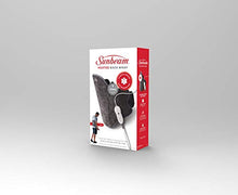 Load image into Gallery viewer, Sunbeam Heating Pad Back Wrap with Adjustable Strap | Contoured for Back Pain Relief | 4 Heat Settings with 2 Hour Auto Off | 23 x 15 Inch, Slate Grey