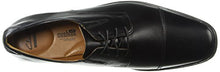Load image into Gallery viewer, Clarks Men's Tilden Cap Oxford Shoe,Black Leather,10 M US