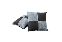 Load image into Gallery viewer, AYCP Fine Furniture Sectional Sofa Couch,L-Shaped Modern Style w/Storage Ottoman 3-Piece for Living Room|Linen Upholstery|(2) Toss Pillows(Right Hand Facing, Black)