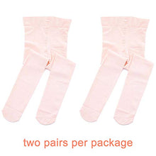 Load image into Gallery viewer, STELLE Girls' Ultra Soft Pro Dance Tight/Ballet Footed Tight (Toddler/Little Kid/Big Kid), 2-BP, M