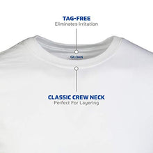 Load image into Gallery viewer, Gildan Men's Crew T-Shirt Multipack, White (12 Pack), Large