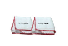 Load image into Gallery viewer, VALENTINO GAREMI 2 Shining Polishing Buffing Cleaning Cloth Rag Genuine Cotton For Shoes, Leather Furniture, Musical Instruments, Fabrics, Seats, Chairs, Glass Desk Top