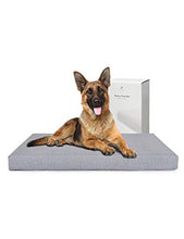Load image into Gallery viewer, PETLIBRO Dog Bed for Crate, Memory Foam Dog Crate Bed 41” x 29” Large Dog Bed Orthopedic Plush Mattress for Therapeutic Joint&Muscle Relief Removable&Washable Bed Cover with Waterproof Inner Lining