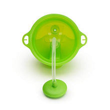 Load image into Gallery viewer, Munchkin Any Angle Click Lock Weighted Straw Cup, Blue/Green, 10oz, 2pk