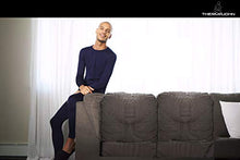 Load image into Gallery viewer, Thermajohn Men's Ultra Soft Thermal Underwear Long Johns Set with Fleece Lined (Small, Grey)
