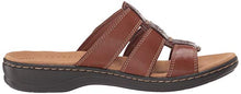 Load image into Gallery viewer, Clarks womens Leisa Spring Sandal, Brown Multi Leather, 6.5 US