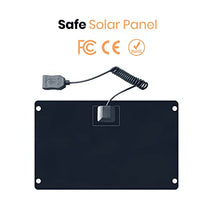 Load image into Gallery viewer, FlexEnergy 6W USB Mini Solar Panel,5V High-Performance Monocrystalline Module Waterproof Solar Charger with Solar Cell,Suitable for Bicycles,Mobile Phones,Power Bank,Camping Lights,etc.
