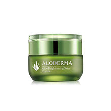 Load image into Gallery viewer, ALODERMA Aloe Brightening Skin Cream with 80% Pure Aloe Refines Skin Texture, Evens Skin Tone, Diminishes Appearance of Fine Lines & Wrinkles, 50g