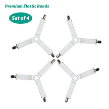 Load image into Gallery viewer, Raytour Bed Sheet Holder Straps Sheet Stays Keepers Bedsheet Holders Fasteners