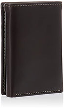 Load image into Gallery viewer, Timberland Men's Leather Trifold Wallet with ID Window, Brown (Cloudy), One Size