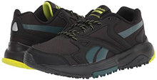 Load image into Gallery viewer, Reebok Men's Lavante Terrain Track Shoe, Black/Midnight Pine/Cold Grey, 9.5