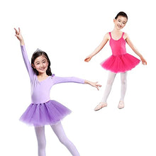 Load image into Gallery viewer, Jeowoqao Girls Tutu Set, 5pcs Tutus Dance Tutus Dress with 5pcs Flower Hairpins Fit Kids Age 3-8