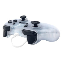 Load image into Gallery viewer, PDP Rock Candy Wired Gaming Switch Pro Controller - Frost White / Clear - Licensed for Switch and OLED - Compact, Durable Travel Controller - Nintendo Switch
