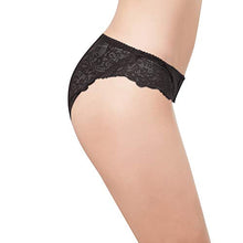 Load image into Gallery viewer, KUKOME Women's Lace Underwear Birefs Soft Hipster Panties Comfort Bikini Underwear for Ladies, Multipack 5 C, Medium