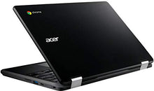 Load image into Gallery viewer, Acer Spin 11 2-in-1 Convertible 11.6" HD Touchscreen WLED-Backlit Chromebook, Intel Celeron N3350 Processor, 4GB Memory, 32GB eMMC, Bluetooth, WiFi, Webcam, Google Chrome OS, Obsidian Black