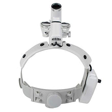 Load image into Gallery viewer, Enshey Dental Binocular Loupes Glasses Head Band Magnifier with LED Light 3.5X-420 Optical