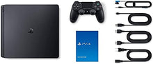Load image into Gallery viewer, PS 4 Slim Seyted Upgraded 2TB Console with Wireless Controller, Jet Black