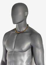 Load image into Gallery viewer, Tigers Eye Handmade Beaded Necklace for Men Natural Stone Jewelry