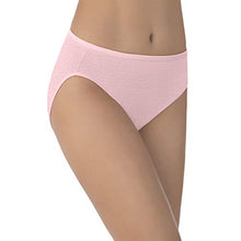Load image into Gallery viewer, Vanity Fair Women's Illumination Hi Cut Panties (Regular & Plus Size), Bubbly, 6