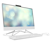 Load image into Gallery viewer, HP 24" All-in-One Desktop, AMD Athlon Silver 3050U Processor, AMD Radeon Graphics, 8 GB RAM, 256 GB SSD, Windows 11 Home (24-dd0210, Snow White)