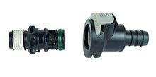 Load image into Gallery viewer, Attwood 8838US6 Universal Male and Female Sprayless Connector with Thread Sealant