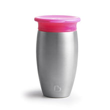 Load image into Gallery viewer, Munchkin Miracle Stainless Steel 360 Sippy Cup, Pink, 10 Ounce