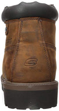 Load image into Gallery viewer, Skechers Men's Sargeants-Verdict Waterproof Boot Fashion, Dark Brown, 11