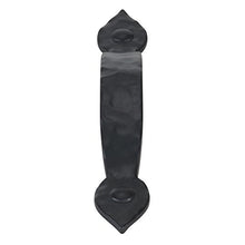 Load image into Gallery viewer, Household Essentials Hinge IT Premium Carriage House Handle & Hinge 6 pc. Black Garage Door Magnet