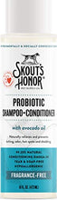 Load image into Gallery viewer, Skout’s Honor: Probiotic Pet Shampoo & Conditioner - 2-in-1 With Avocado Oil - Cleans and Conditions Fur, Supports Pet’s Natural Defenses, PH-Balanced, Sulfate Free