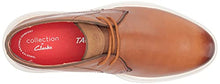 Load image into Gallery viewer, Clarks Men's Dennet Mid Chukka Boot, Dark Tan Leather, 10